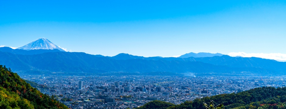 山梨県の発展